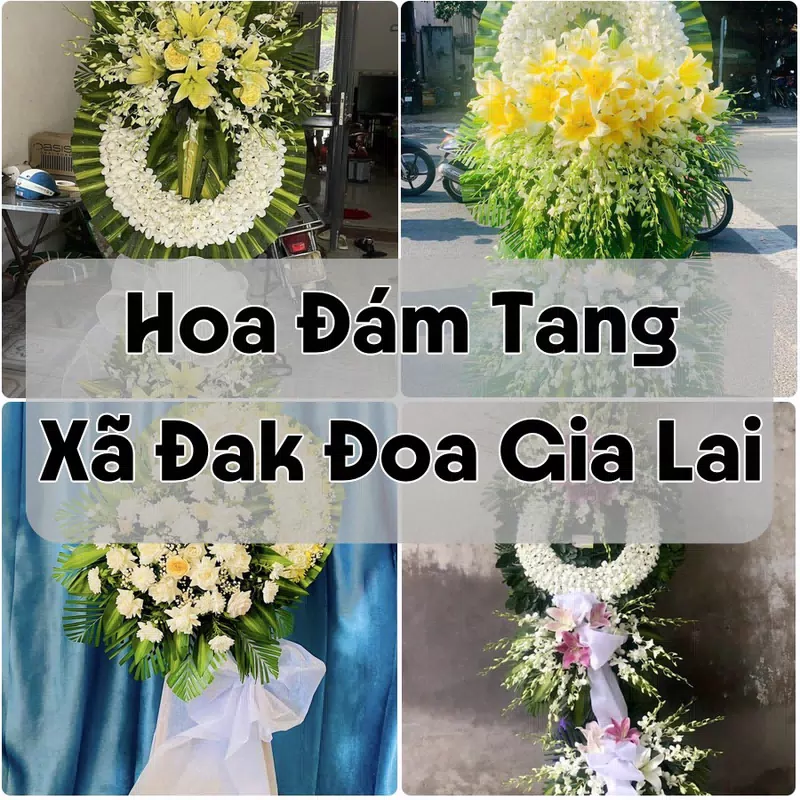 Đặt Hoa Đám Tang Xã Đak Đoa Gia Lai | Đặt Hoa Viếng