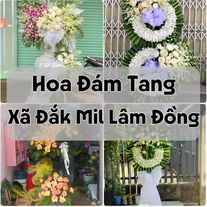 Đặt Hoa Đám Tang Xã Đắk Mil Lâm Đồng | Hoa Tang Lễ