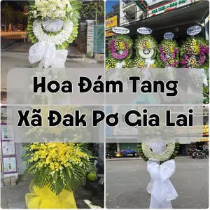 Đặt Hoa Đám Tang Xã Đak Pơ Gia Lai | Hoa Chia Buồn
