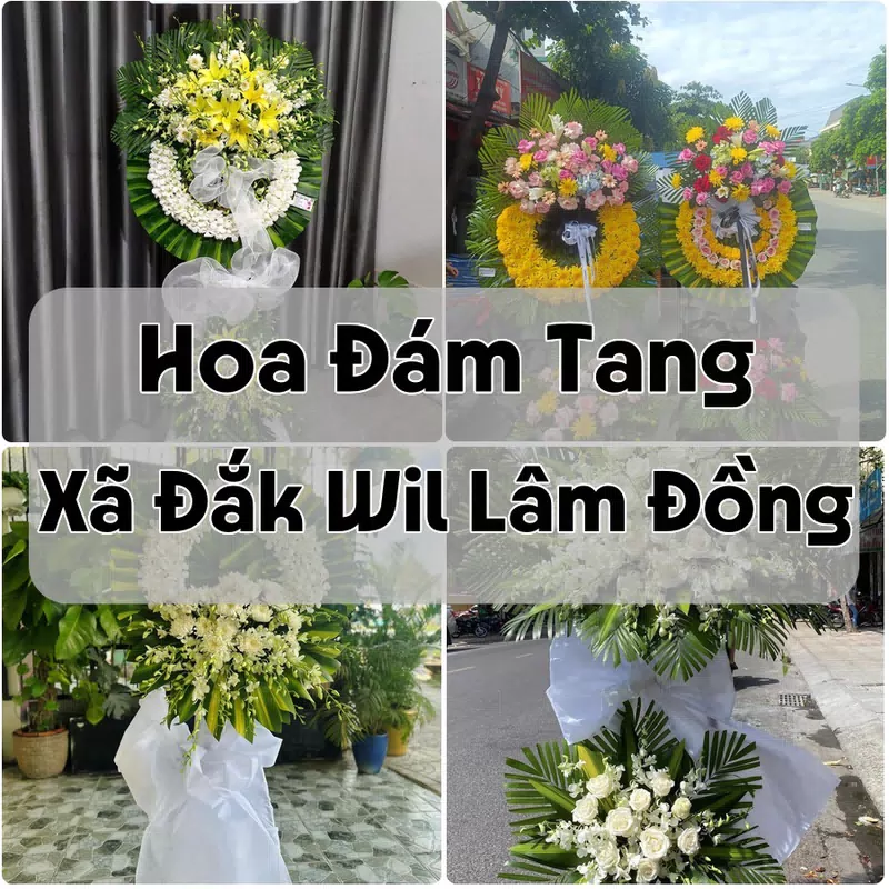 Đặt Hoa Đám Tang Xã Đắk Wil Lâm Đồng | Giao Tận Nơi