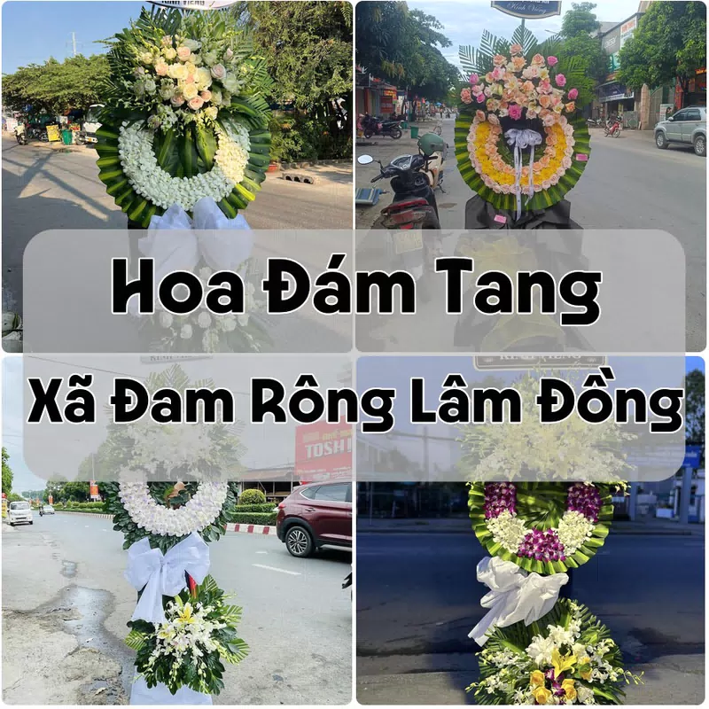 Đặt Hoa Đám Tang Xã Đam Rông Lâm Đồng | Hoa Chia Buồn