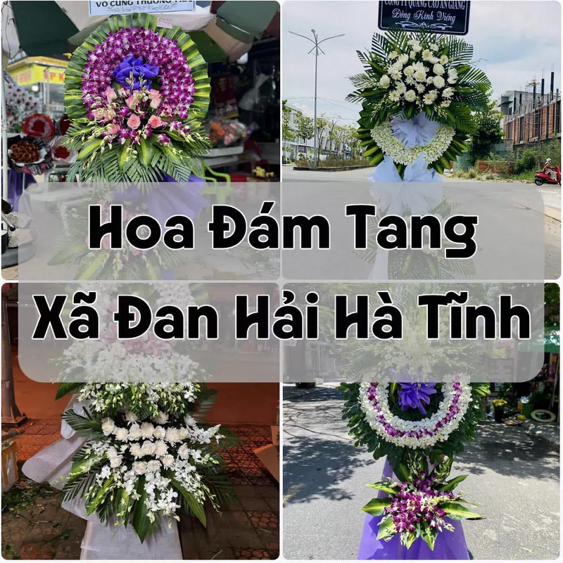 Đặt Hoa Đám Tang Xã Đan Hải Hà Tĩnh | Hoa Tang Lễ