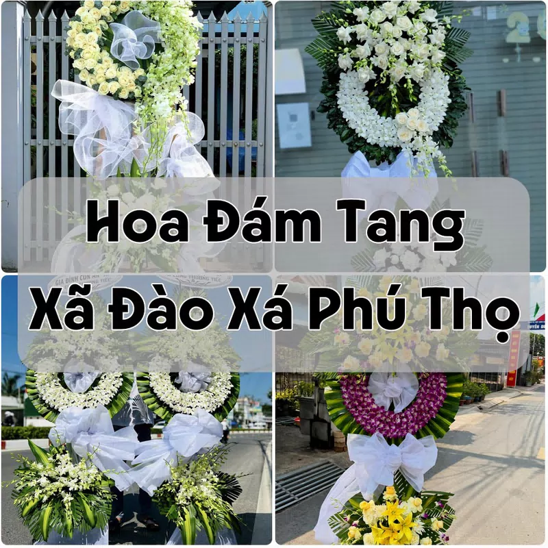 Đặt Hoa Đám Tang Xã Đào Xá Phú Thọ | Đặt Hoa Nhanh