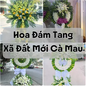Đặt Hoa Đám Tang Xã Đất Mới Cà Mau | Giao Hoa Nhanh