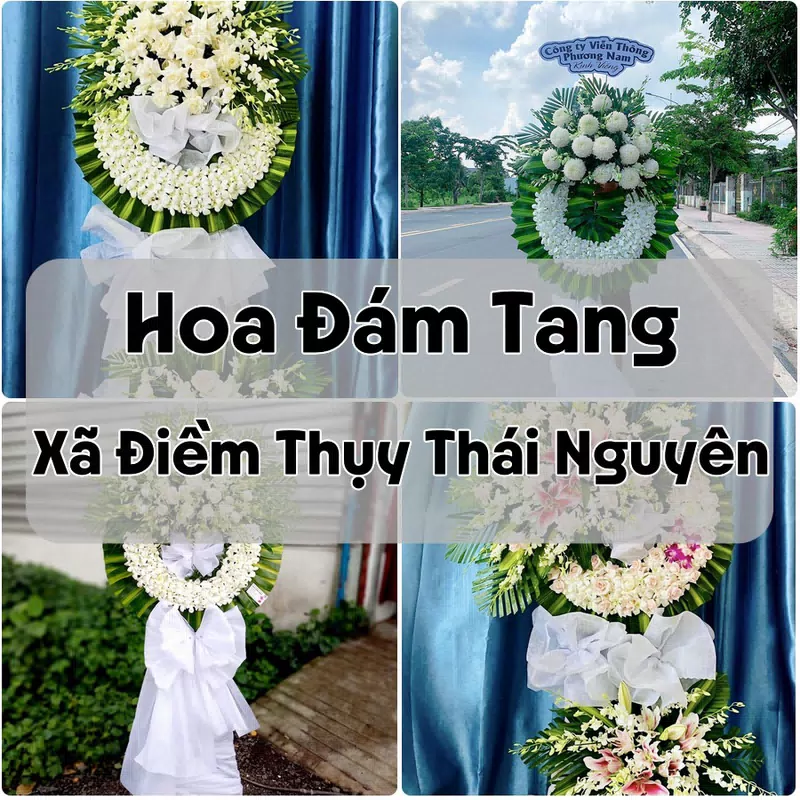 Đặt Hoa Đám Tang Xã Điềm Thụy Thái Nguyên | Đặt Hoa Nhanh