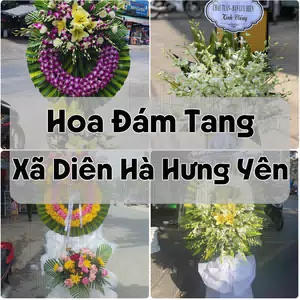 Đặt Hoa Đám Tang Xã Diên Hà Hưng Yên | Giao Tận Nơi