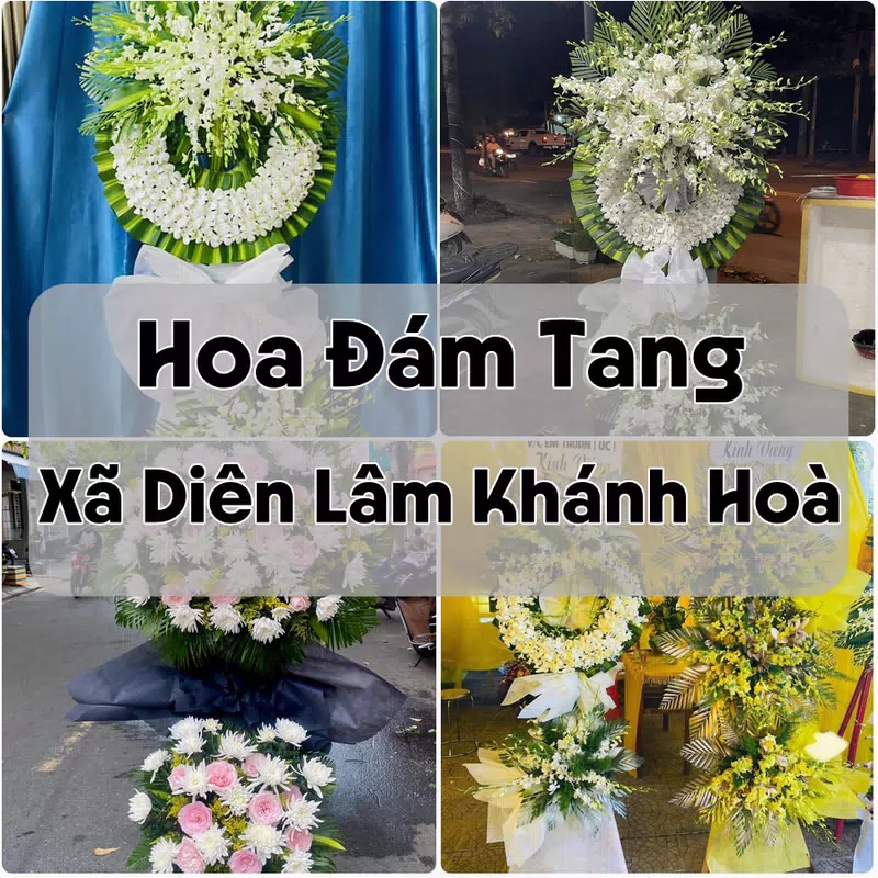 Đặt Hoa Đám Tang Xã Diên Lâm Khánh Hoà | Đặt Hoa Viếng
