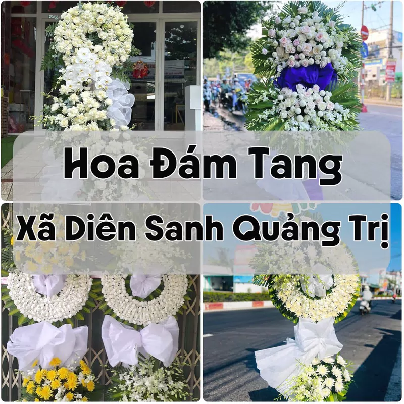 Đặt Hoa Đám Tang Xã Diên Sanh Quảng Trị | Đặt Hoa Viếng