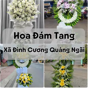 Đặt Hoa Đám Tang Xã Đình Cương Quảng Ngãi | Giao Hoa Nhanh