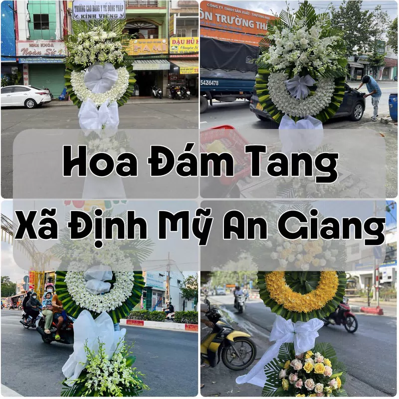 Đặt Hoa Đám Tang Xã Định Mỹ An Giang | Hoa Tang Lễ