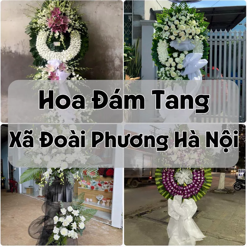 Đặt Hoa Đám Tang Xã Đoài Phương Hà Nội | Đặt Hoa Viếng