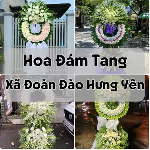 Đặt Hoa Đám Tang Xã Đoàn Đào Hưng Yên | Giao Tận Nơi