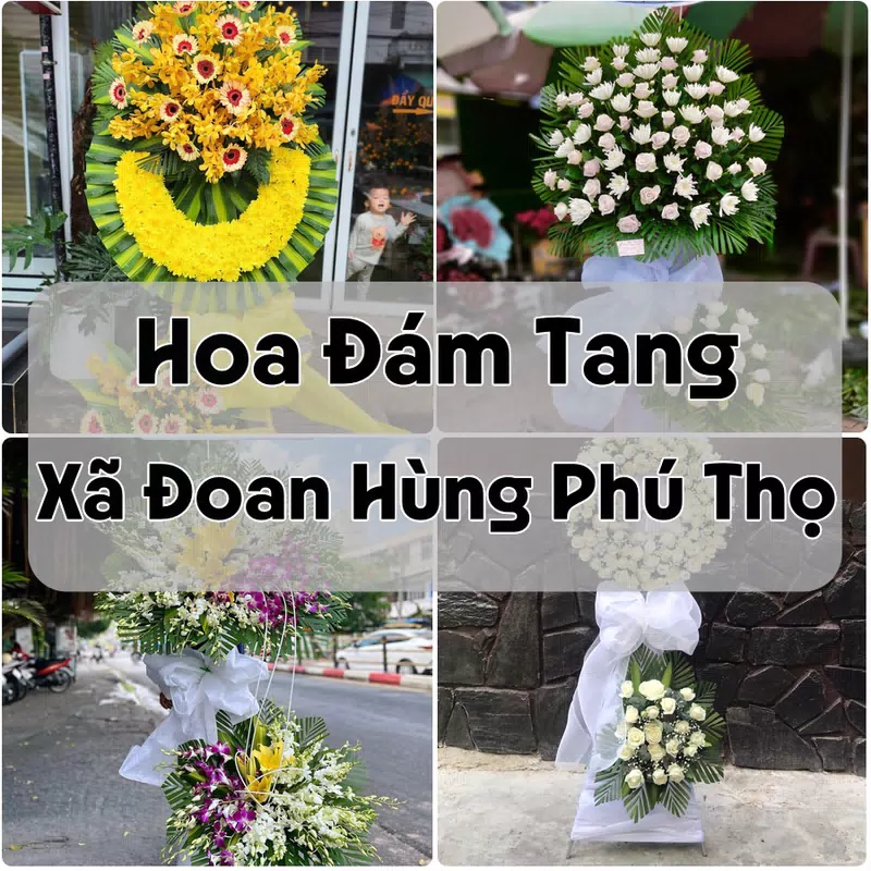 Đặt Hoa Đám Tang Xã Đoan Hùng Phú Thọ | Hoa Tang Lễ