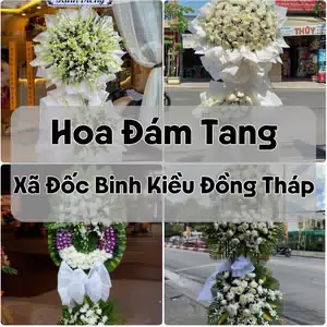 Đặt Hoa Đám Tang Xã Đốc Binh Kiều Đồng Tháp | Hoa Chia Buồn