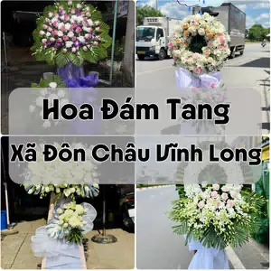Đặt Hoa Đám Tang Xã Đôn Châu Vĩnh Long | Giao Tận Nơi