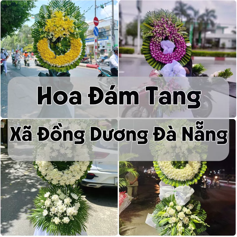 Đặt Hoa Đám Tang Xã Đồng Dương Đà Nẵng | Hoa Chia Buồn