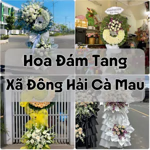 Đặt Hoa Đám Tang Xã Đông Hải Cà Mau | Hoa Tang Lễ