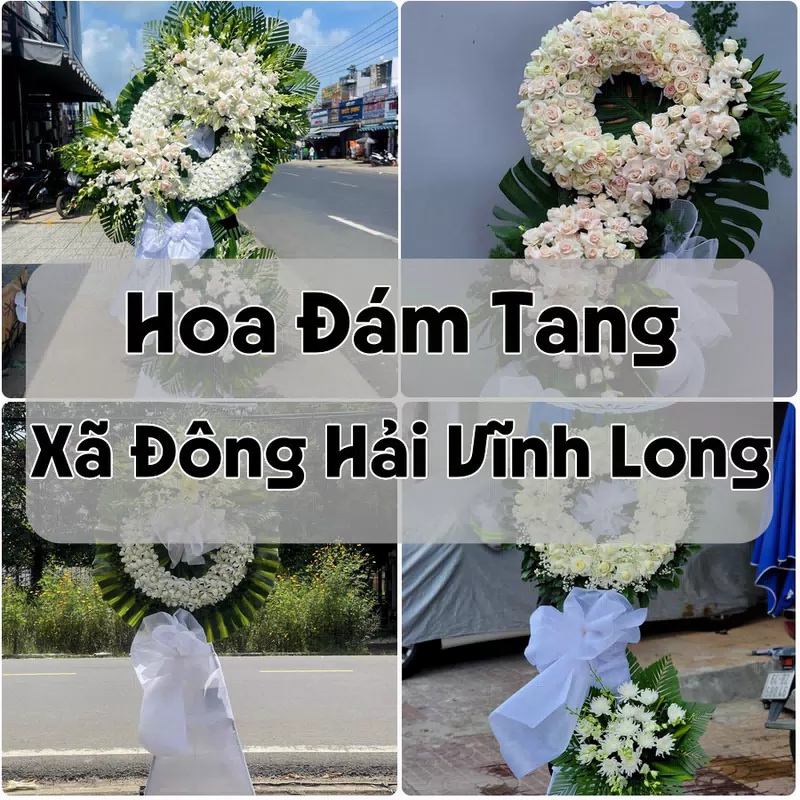 Đặt Hoa Đám Tang Xã Đông Hải Vĩnh Long | Đặt Hoa Viếng