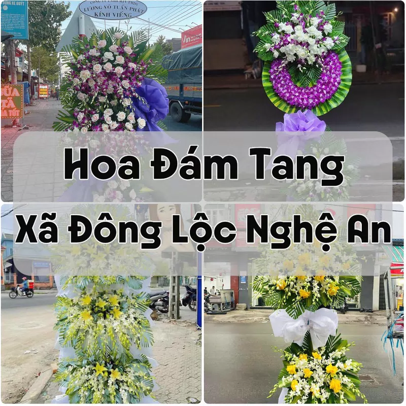 Đặt Hoa Đám Tang Xã Đông Lộc Nghệ An | Hoa Tang Lễ