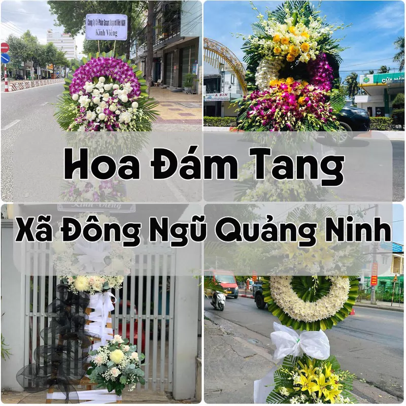 Đặt Hoa Đám Tang Xã Đông Ngũ Quảng Ninh | Đặt Hoa Viếng