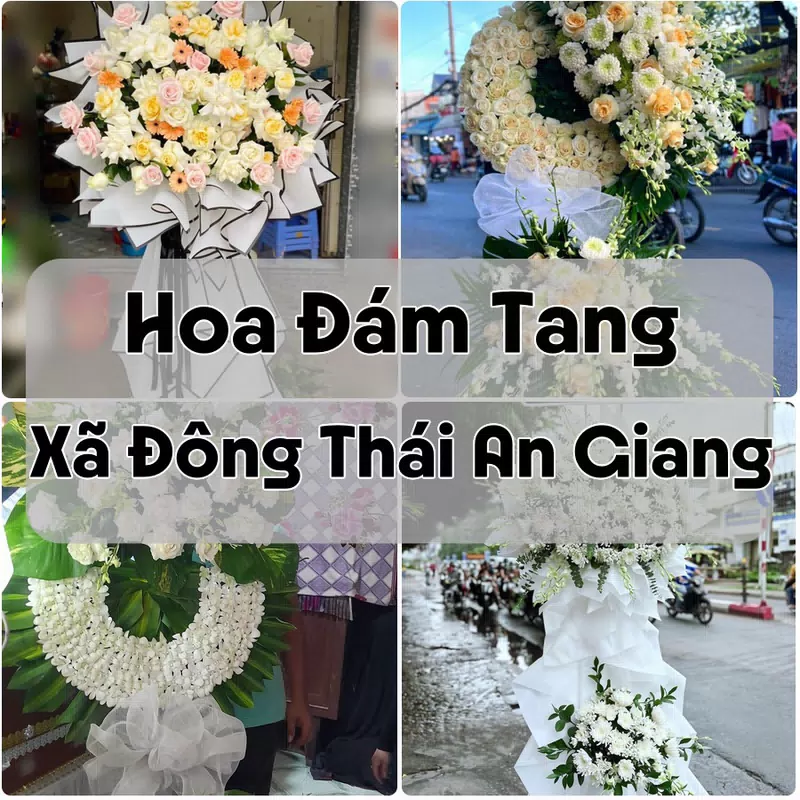 Đặt Hoa Đám Tang Xã Đông Thái An Giang | Hoa Tang Lễ