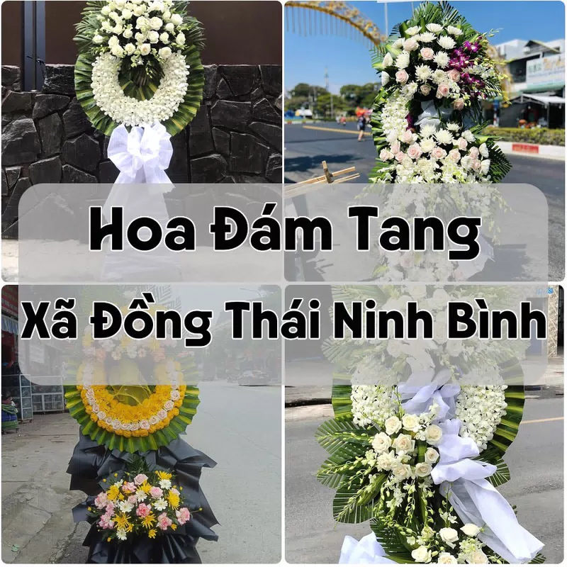 Đặt Hoa Đám Tang Xã Đồng Thái Ninh Bình | Đặt Hoa Nhanh