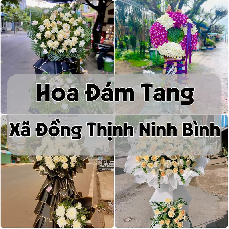 Đặt Hoa Đám Tang Xã Đồng Thịnh Ninh Bình | Giao Hoa Nhanh