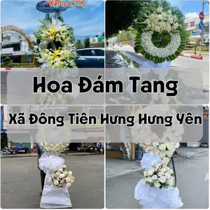 Đặt Hoa Đám Tang Xã Đông Tiên Hưng Hưng Yên | Hoa Tang Lễ