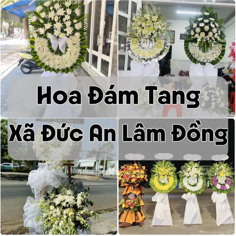 Đặt Hoa Đám Tang Xã Đức An Lâm Đồng | Hoa Tang Lễ