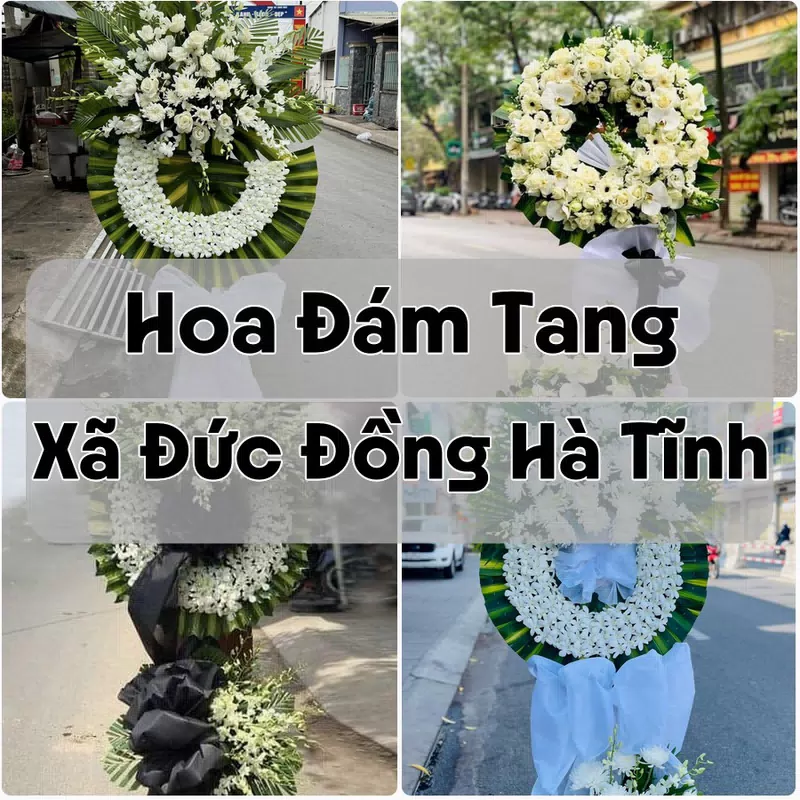 Đặt Hoa Đám Tang Xã Đức Đồng Hà Tĩnh | Hoa Tang Lễ