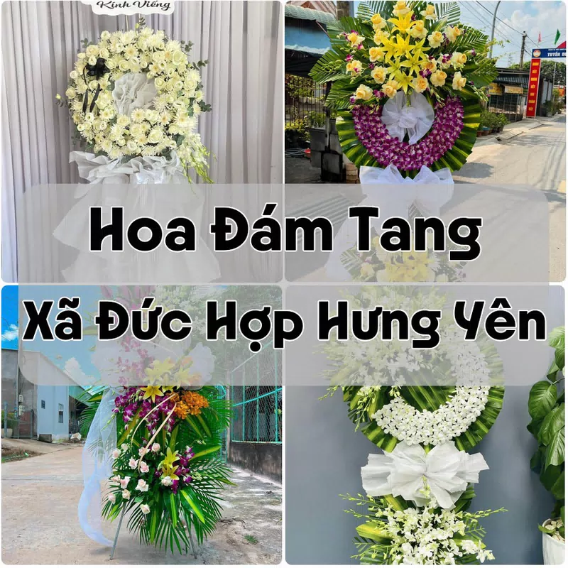 Đặt Hoa Đám Tang Xã Đức Hợp Hưng Yên | Giao Tận Nơi