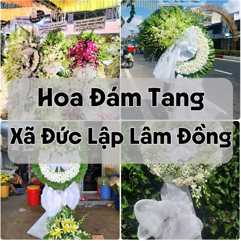 Đặt Hoa Đám Tang Xã Đức Lập Lâm Đồng | Đặt Hoa Nhanh