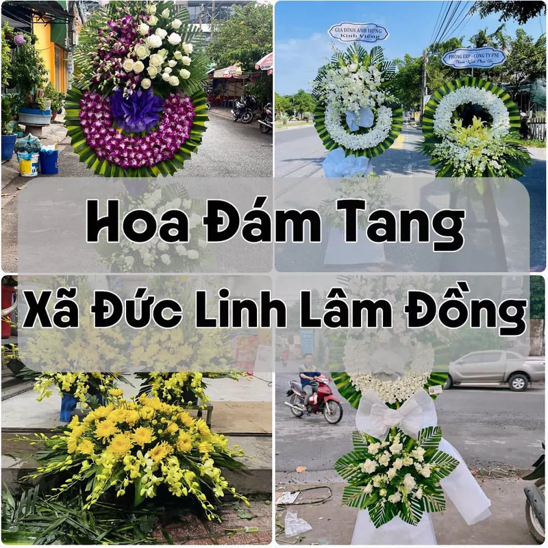 Đặt Hoa Đám Tang Xã Đức Linh Lâm Đồng | Giao Hoa Nhanh