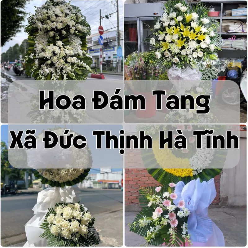 Đặt Hoa Đám Tang Xã Đức Thịnh Hà Tĩnh | Giao Hoa Nhanh