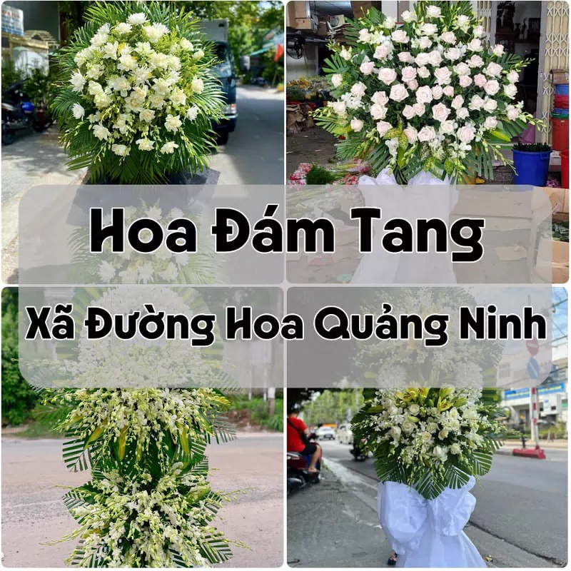 Đặt Hoa Đám Tang Xã Đường Hoa Quảng Ninh | Giao Hoa Nhanh