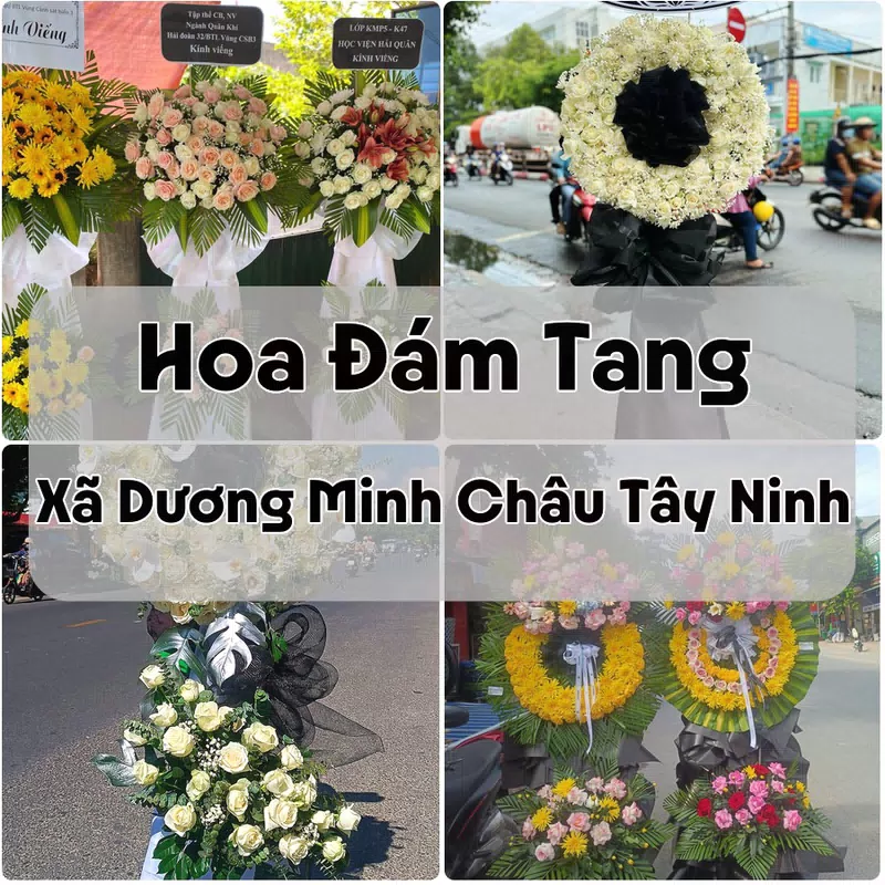Đặt Hoa Đám Tang Xã Dương Minh Châu Tây Ninh | Đặt Hoa Nhanh