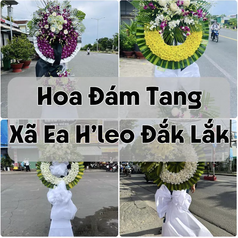 Đặt Hoa Đám Tang Xã Ea H’leo Đắk Lắk | Đặt Hoa Viếng