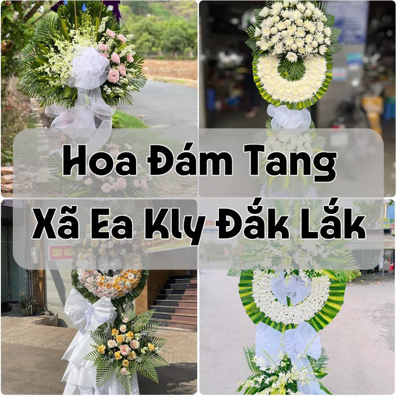 Đặt Hoa Đám Tang Xã Ea Kly Đắk Lắk | Đặt Hoa Nhanh