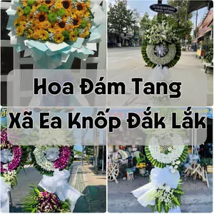 Đặt Hoa Đám Tang Xã Ea Knốp Đắk Lắk | Hoa Chia Buồn