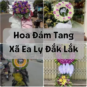 Đặt Hoa Đám Tang Xã Ea Ly Đắk Lắk | Giao Tận Nơi
