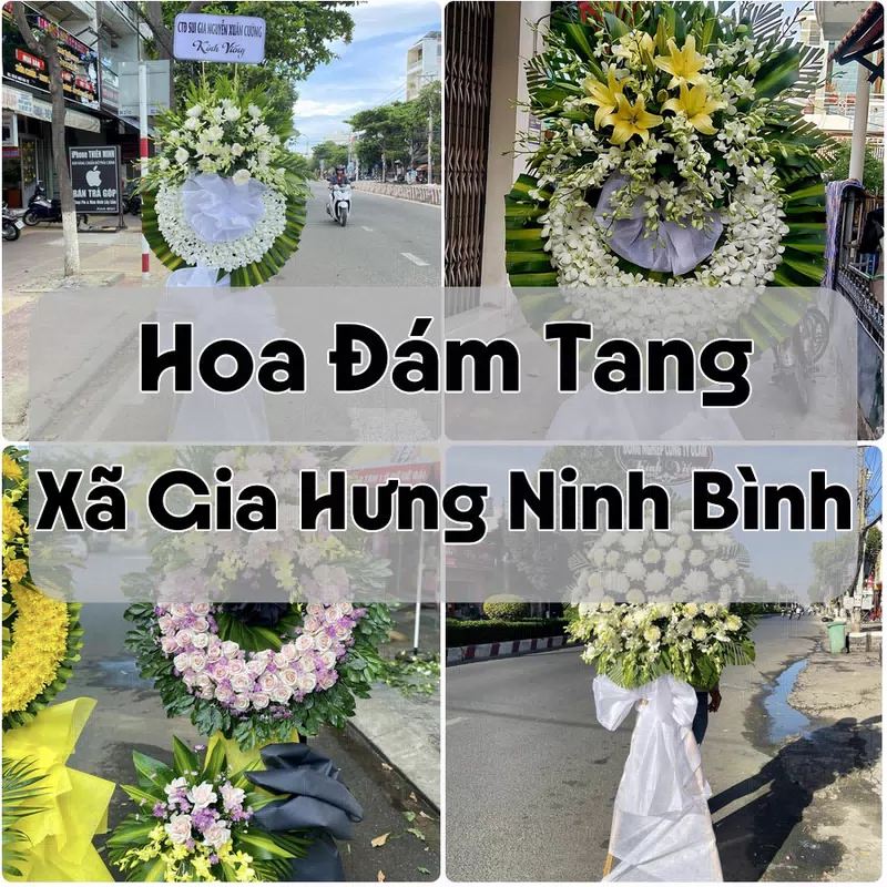 Đặt Hoa Đám Tang Xã Gia Hưng Ninh Bình | Đặt Hoa Nhanh