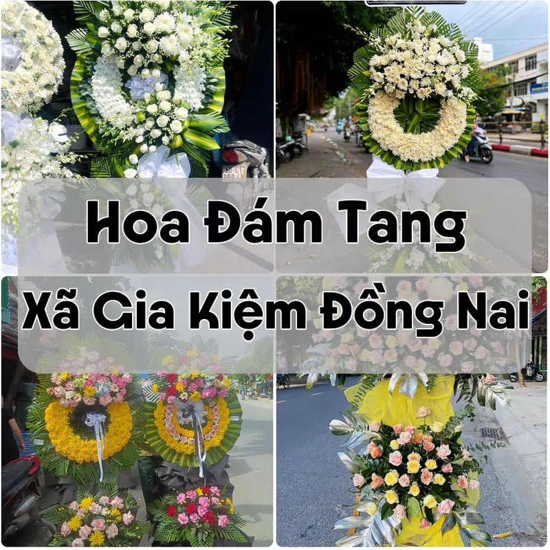 Đặt Hoa Đám Tang Xã Gia Kiệm Đồng Nai | Hoa Chia Buồn