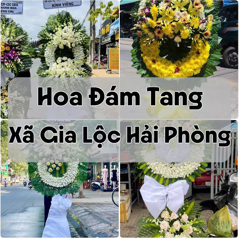 Đặt Hoa Đám Tang Xã Gia Lộc Hải Phòng | Đặt Hoa Nhanh