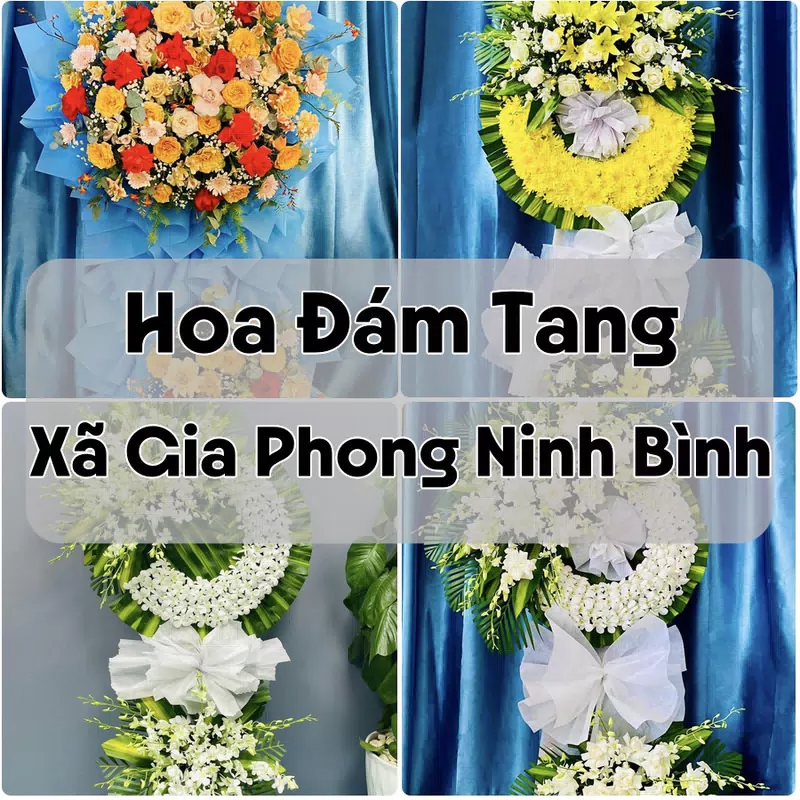 Đặt Hoa Đám Tang Xã Gia Phong Ninh Bình | Đặt Hoa Viếng