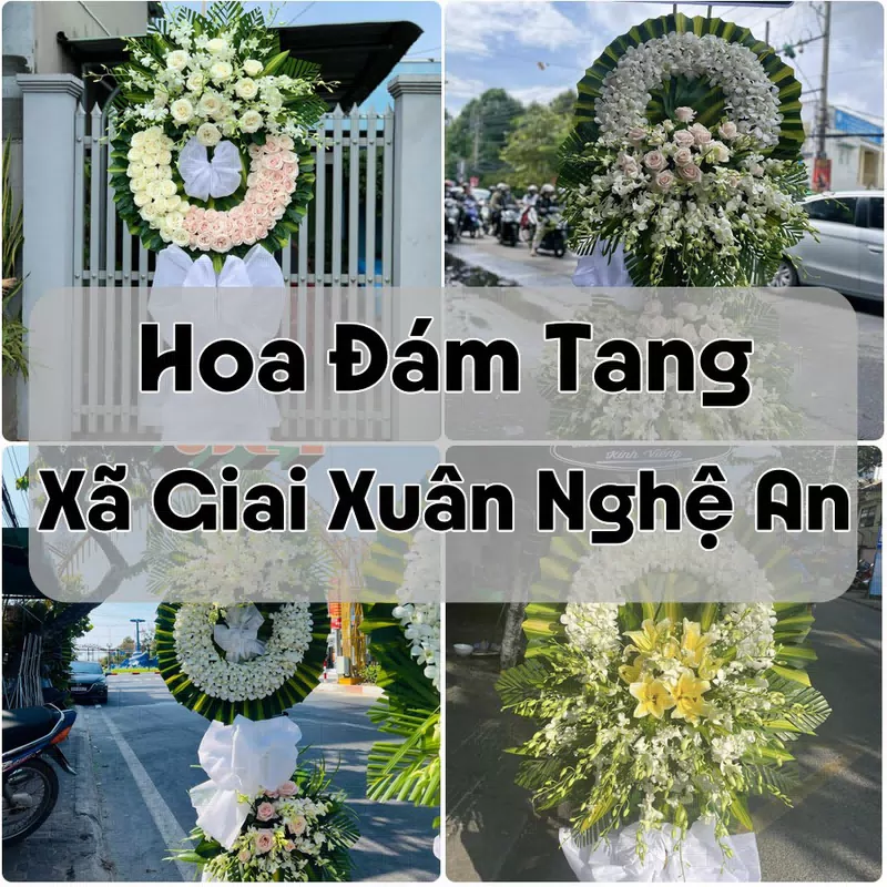 Đặt Hoa Đám Tang Xã Giai Xuân Nghệ An | Hoa Chia Buồn