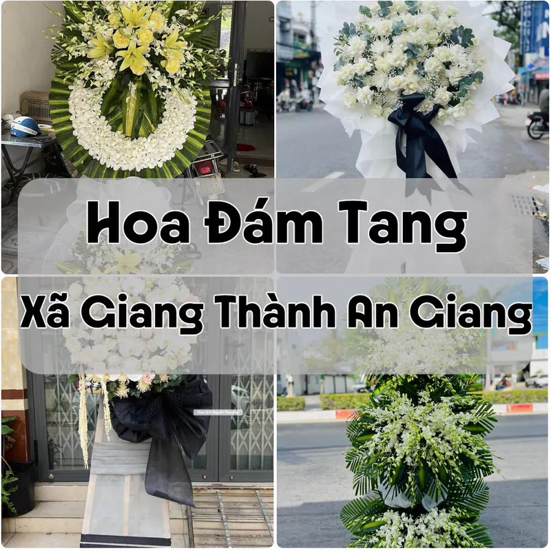 Đặt Hoa Đám Tang Xã Giang Thành An Giang | Hoa Chia Buồn