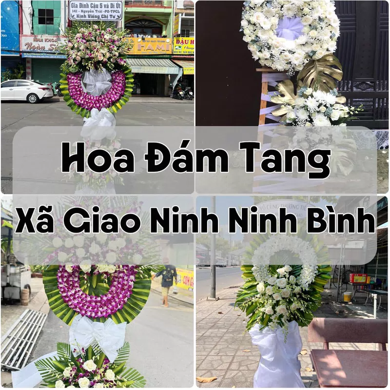 Đặt Hoa Đám Tang Xã Giao Ninh Ninh Bình | Hoa Chia Buồn