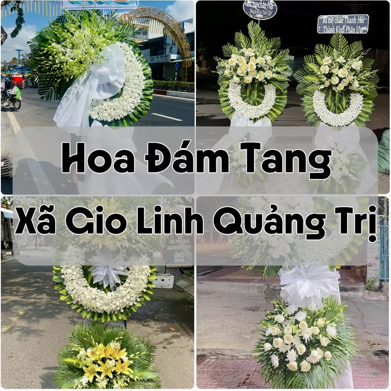 Đặt Hoa Đám Tang Xã Gio Linh Quảng Trị | Giao Hoa Nhanh