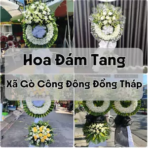 Đặt Hoa Đám Tang Xã Gò Công Đông Đồng Tháp | Giao Hoa Nhanh