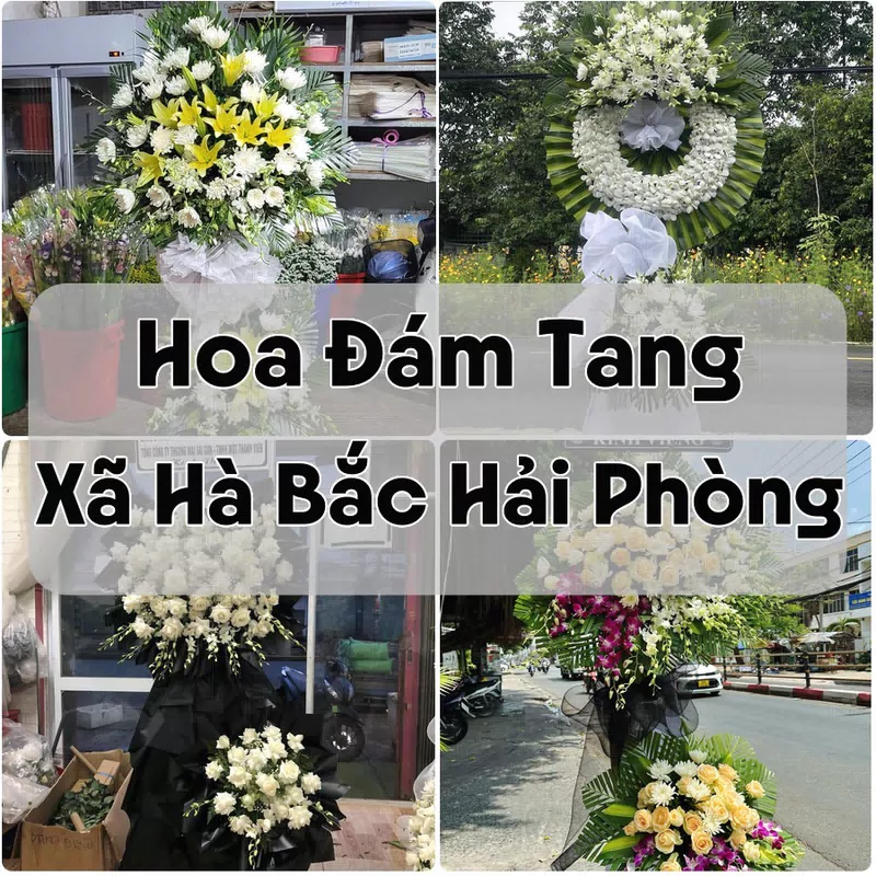 Đặt Hoa Đám Tang Xã Hà Bắc Hải Phòng | Giao Hoa Nhanh